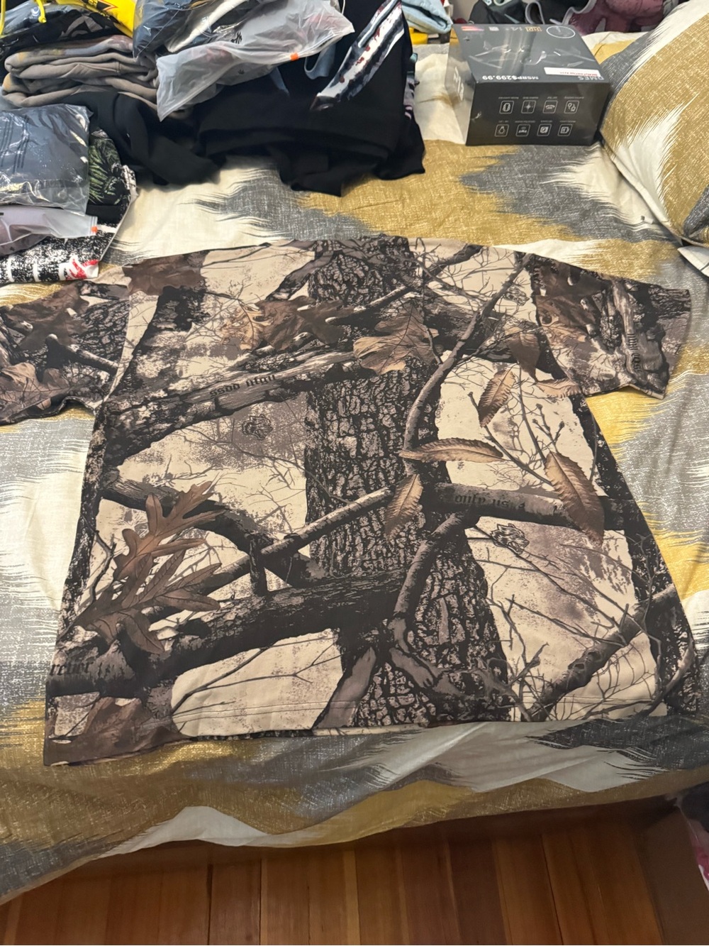 Darc Sport Men's Short-Sleeve Camo Tee in Brown and Tan size 2X - Picture 4 of 4
